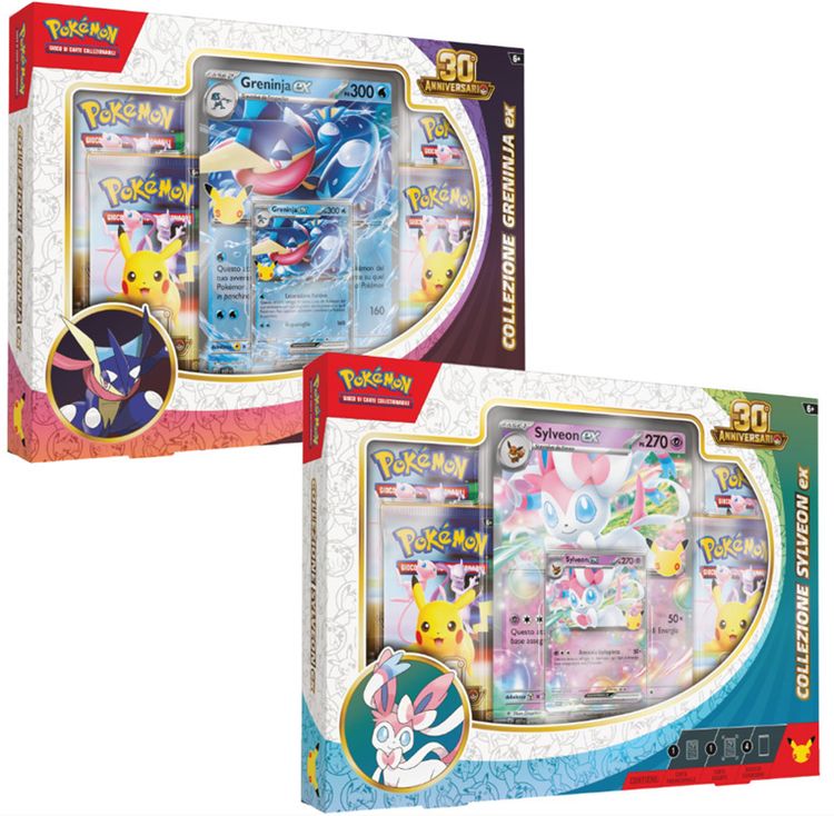 Pokemon 30th - Collezione Greninja-ex e Sylveon-ex (IT - Assortito)